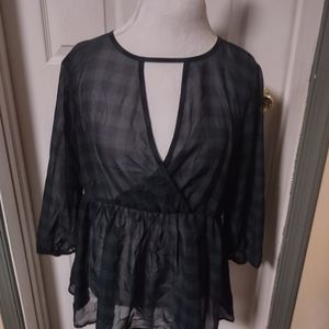 Mesh Torrid Blouse